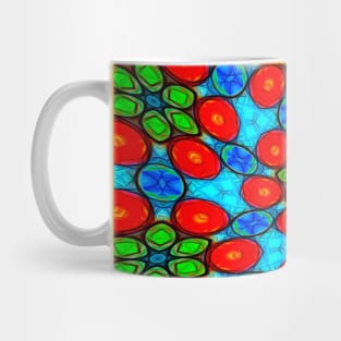 Colorful Paper Flower Mug